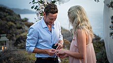 Martin Dubovický a Pavla Vaní�ková v show Bachelor �esko 2 (ostrov Tenerife,...