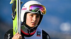 Slovenská skokanka na ly�ích Kira Mária Kapustíková na Turné dvou nocí v...