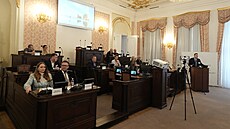 Poslanec SPD Jind�ich Rajchl uspo�ádal seminá� o covidu a dopadech vládních...