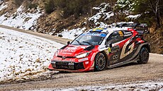 Oliver Solberg b�hem Rallye Monte Carlo