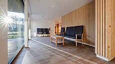 Interiér komunitního domova pro zdravotn� posti�ené v Novém M�st� nad Metují na...