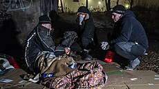 Franti�ek nechce vyu�ít mo�nosti p�espat v noclehárn�. �Tam nechci, vadí mi...