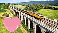 Valentýn na cestách: RegioJet nabízí mezinárodní jízdenky 1+1 zdarma