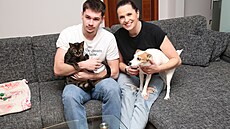 Krom� Andrey, man�ela a syn� d�m obývá také sme�ka zví�at.