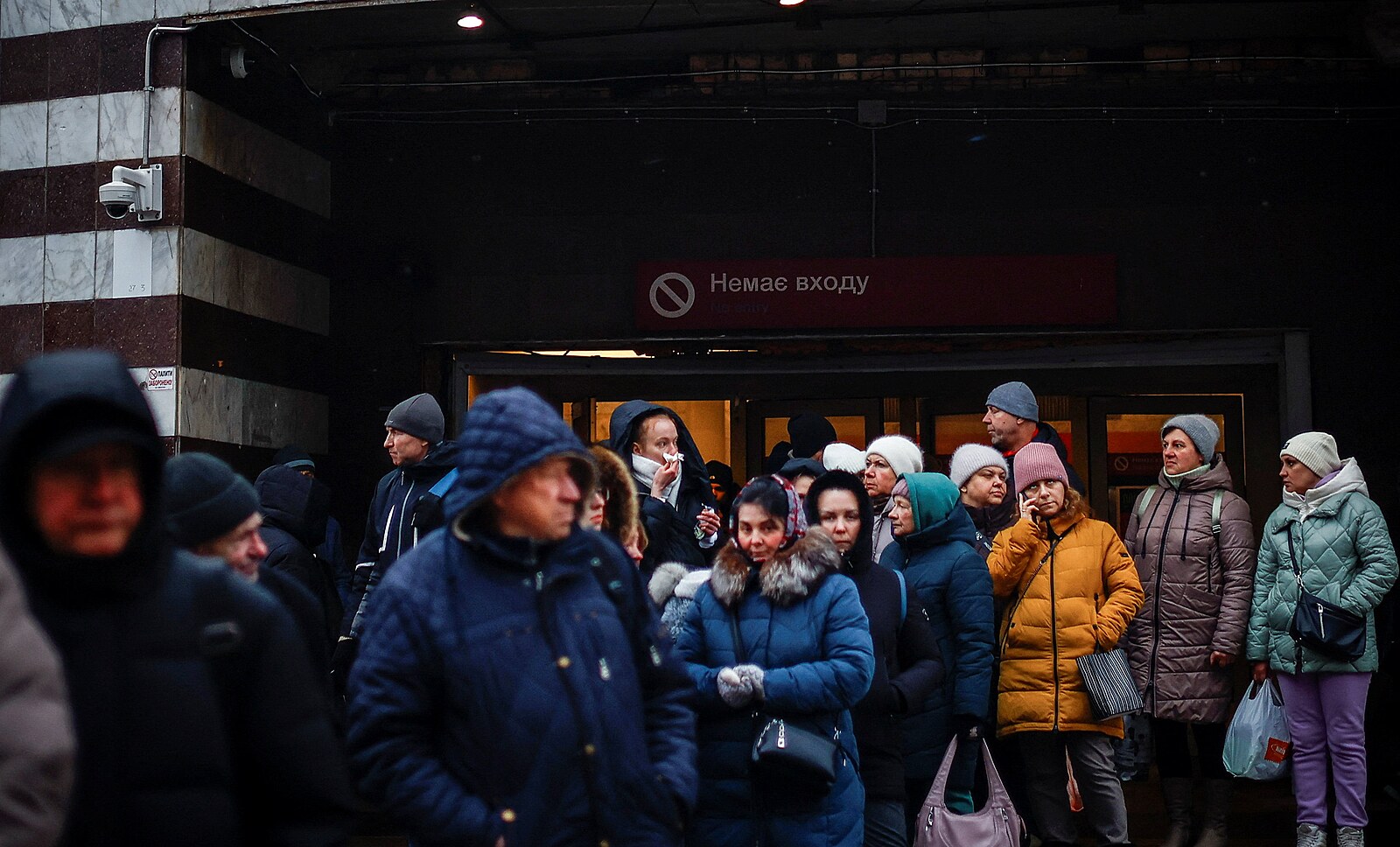 Kvůli výpadku ukrajinské sítě nejede metro v Kyjevě, problémy má i Moldavsko