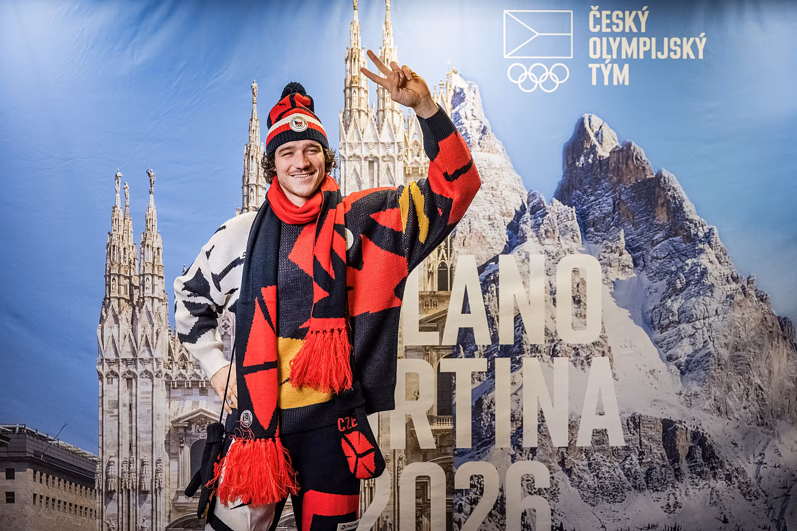 Ly�a� Jan Zabyst�an nafasoval olympijsk� oble�en� a vybaven�.