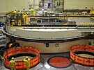 Reaktorov� s�l prvn�ho bloku dukovansk� elektr�rny. Kv�li �dr�b� je moment�ln�...