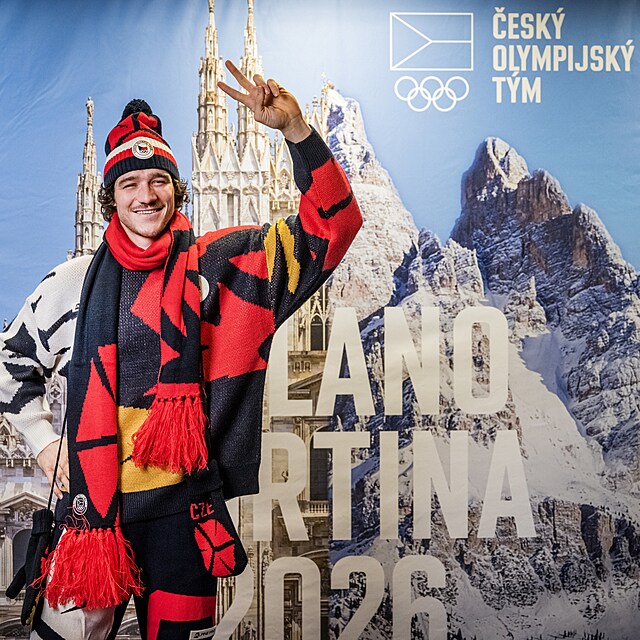 Ly�a� Jan Zabyst�an nafasoval olympijsk� oble�en� a vybaven�.