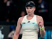 Jelena Rybakinová ve finále Australian Open.