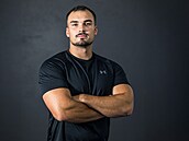 Michal Gajdo� provozuje v brn�nském Novém Lískovci nonstop fitness-centrum...
