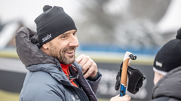 B�val� fotbalista Jan Koller se postavil do stopy z�vodu na deset kilometr�. (31. ledna 2026)