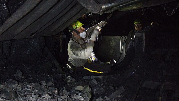 Posledn� �ichta. V podzem� Dolu �SM u Karvin� kon�� t�ba �ern�ho uhl�. (31. ledna 2026)