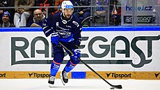 Luká� Cingel z Komety v utkání proti Bud�jovicím.