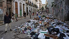 Kubánská metropole se topí v odpadcích. (26. ledna 2026)