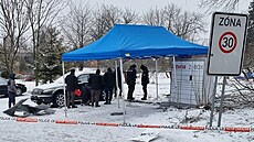 Policie ohledává po�kozený výdejní box na Frýdecko-Místecku. (31. ledna 2026)