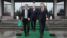 Ministr �ivotního prost�edí Petr Macinka (Motoristé) se v pátek setkal v Praze...