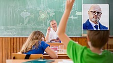 Ministr �kolství Robert Plaga