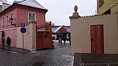 Chobotnice z II. patra. Hergetova cihelna. Vrata u� vypadají jinak