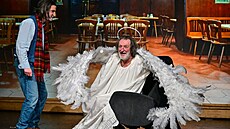 Bolek Polívka a jeho syn Vladimír v inscenaci And�l z lihu