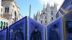 Italský Milán se chystá na olympijské hry.