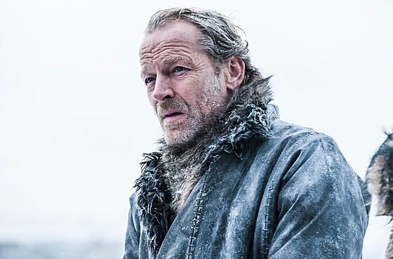 Herec Iain Glen v seriálu Hra o tr�ny.