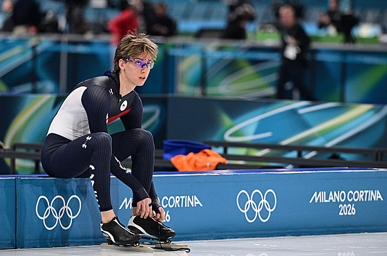 Metod�j Jílek se chystá do závodu na 5 kilometr�.