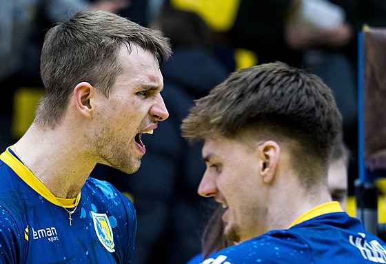 Ústí nad Labem, 7. 2. 2026. Volejbalová extraliga, SK Volejbal Ústí nad Labem -...