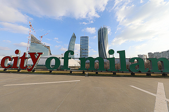 Italský Milán se chystá na olympijské hry. (26. ledna 2026)