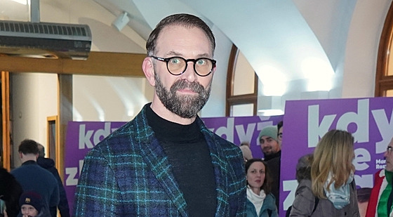 Tomá� Ma�talír na premié�e filmu Kdy� se zhasne (5. února 2026)