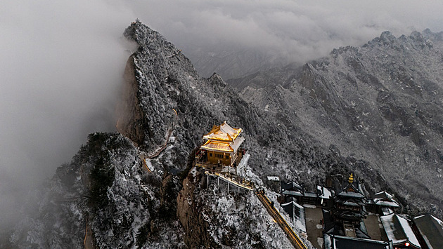 Hora, kterou nemáte vidět. Zapovězený Laojun je nejmystičtějším místem Číny