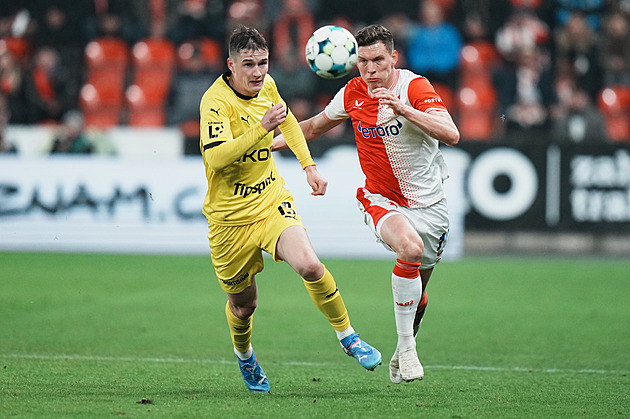 ONLINE: Slavia - Mladá Boleslav, v bráně Domčak, hrají i Diakité či Chytil
