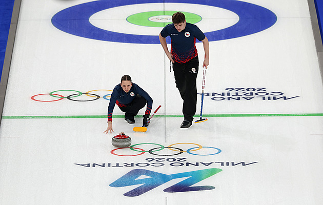 Curleři Zelingrová s Chabičovským prohráli i třetí zápas proti silné Velké Británii