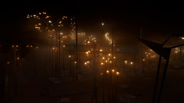 Park lamp i chlapec s těžkou hlavou. Obě strany Dvoreckého mostu budou mít své lákadlo