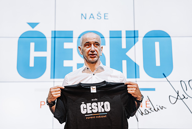 Jiho�esk� hejtman Martin Kuba p�edstavil sv� nov� hnut� Na�e �esko. (3. �nora 2026)