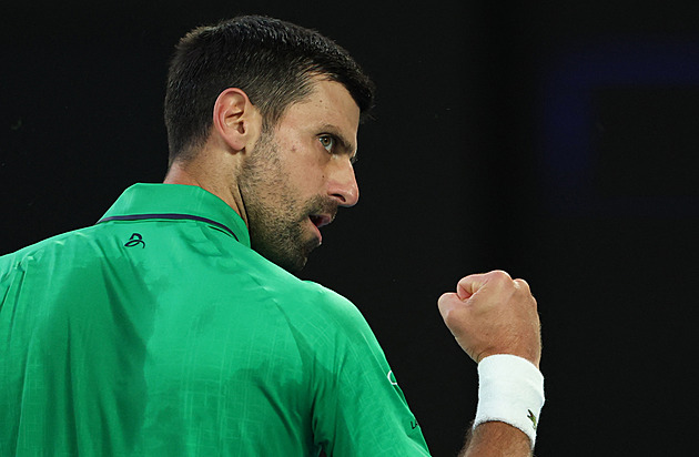 Chceš si zahrát? Djokovič během finále Australian Open hecoval Nadala