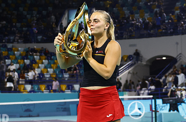 Fantastický úspěch tenistky Bejlek! V Abú Zabí došla z kvalifikace až k titulu