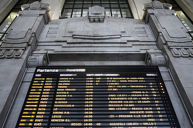 Železnici v severní Itálii ochromila po začátku olympiády série sabotáží