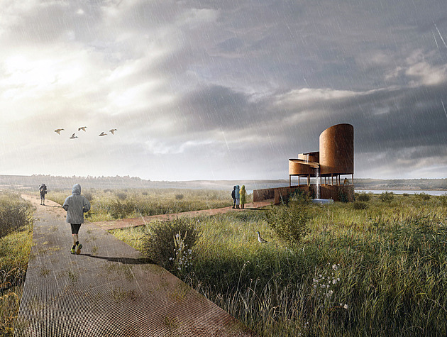 Začíná proměna jezera Medard. Obkrouží ho třináctikilometrová stezka