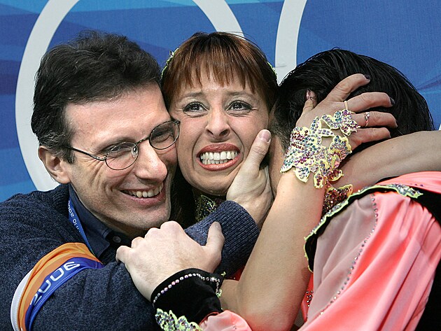 Barbara Fusar Poliov� a Maurizio Margaglio se sv�m kou�em v euforii po...