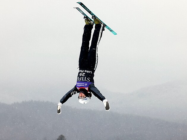 Akrobatick� ly�a�ka Ad�la M�rkov�.