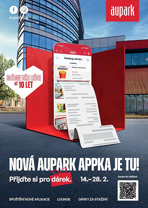 U� 10 let v�s m�me r�di - Aupark slav� v�ro��, ale d�rky z�sk�te vy