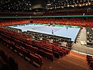 Hor�ck� ar�na, super modern� hala v Jihlav�, bude utk�n� tenisov�ho Davis Cupu...