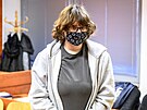 Ob�alovaná Klára �t�pánková v soudní síni Krajského soudu v Ústí nad Labem (9....