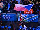 Slavnostní zahájení XXV. zimní olympiády v Itálii. �e�i nastoupili na �ty�ech...