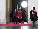 �eský premiér Andrej Babi� (ANO) na setkání s italskou premiérkou Giorgiou...