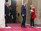 �eský premiér Andrej Babi� (ANO) na setkání s italskou premiérkou Giorgiou...