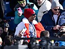 Ani Snoop Dogg, mu� mnoha talent� a zájm�, si nenechal ujít olympijský sjezd.