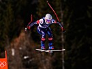 Ameri�anka Jacqueline Wilesová p�i olympijském sjezdu.