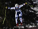 �eská sjezda�ka Elisa Maria Negri p�i svém premiérovém olympijském startu.
