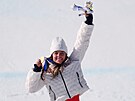 TOHLE NEBYL VÁNEK, ALE URAGÁN! Breezy Johnsonová profu�ela tratí a raduje se ze...
